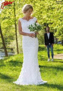 VIRKAD BRUDKLÄNNING