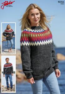 TRÖJA MED MÖNSTRAT OK