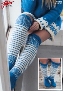 KNÄSTRUMPOR MED INSPIRATION FRÅN 1800-TALET