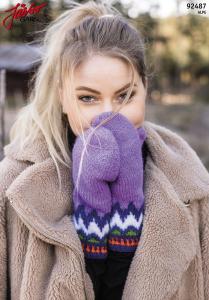 Bubbelgum - tumvantar med mönster