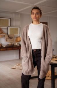 Markt – Stickad kofta