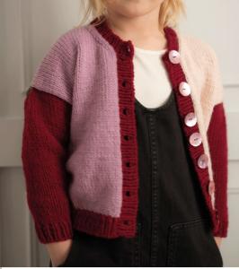 Spielplatz – Stickad barnkofta