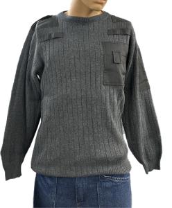 Stickad yrkeströja - Rundhals