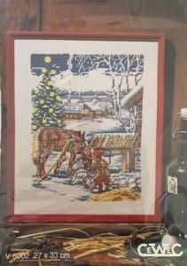 Broderikit – Tavla (27 x 33 cm)