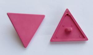 Trekantig Plastknapp