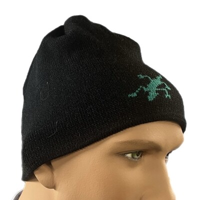 Svart med smådjursmotiv