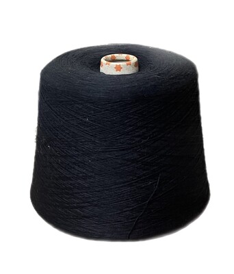 Garntråd på kon - Svart (nm 34/2)