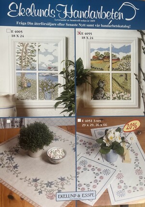 Broderikit – Tavla (18 x 24 cm)