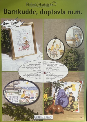 Broderikit – Kudde (40 x 40 cm)