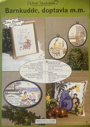 Broderikit – Tavla (20 x 25 cm)