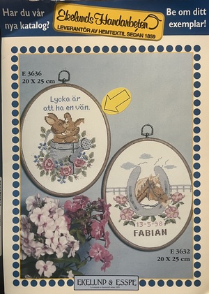 Broderikit – Tavla (20 x 25 cm)