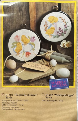 Broderikit – Tavla (12,5 cm)