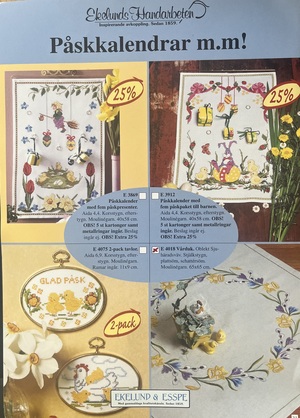 Broderikit – Vårduk (65x65 cm)