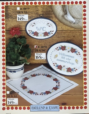 Broderikit – Tavla (25 x 20 cm)