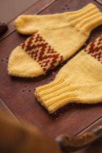 Öland – Stickade vantar