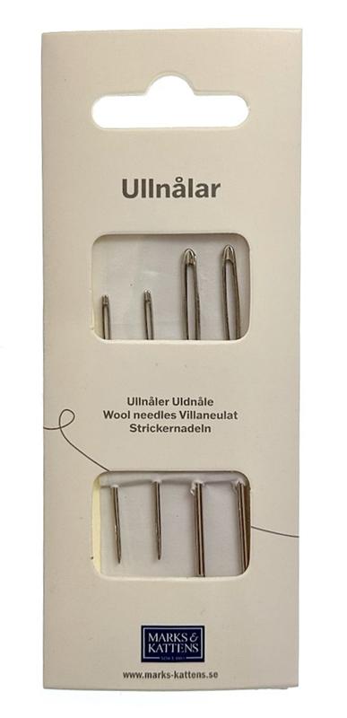 Ullnålar stål 4st