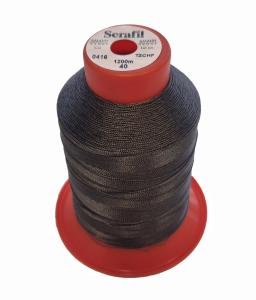 Sytråd Amann Serafil NM40 - 1200 m Mörkgrå