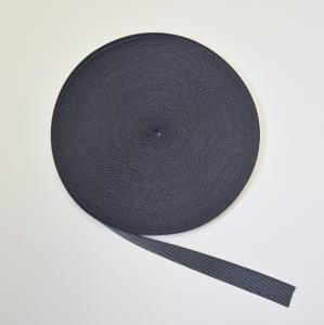 Polyesterband Militärgrön 25 mm