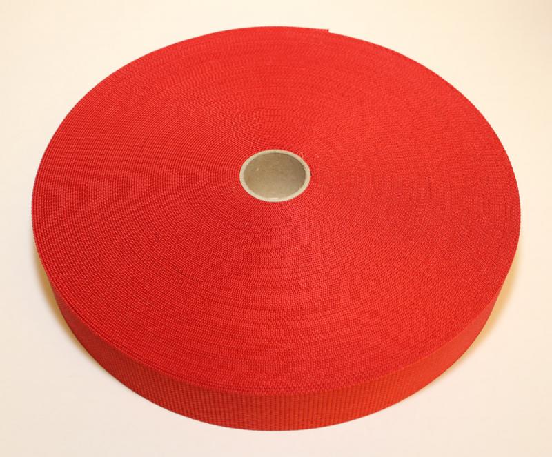 Polyesterband Röd 40 mm