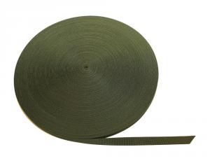 Polyesterband Olivgrön 20 mm