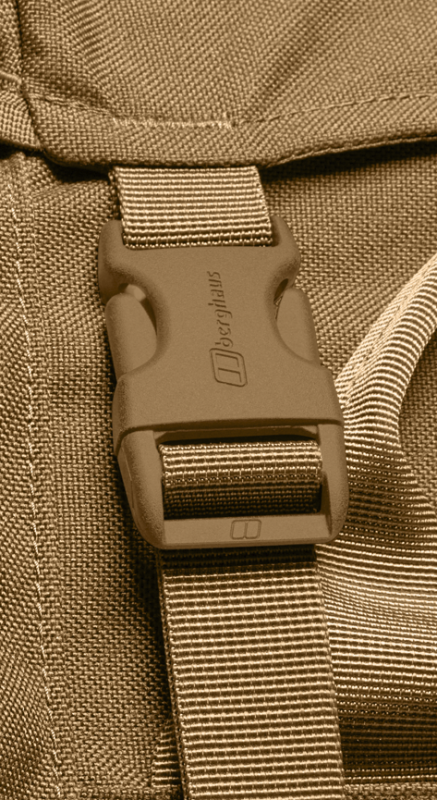 Berghaus Stealth Buckle 25 mm Earth Brown 10 Pack