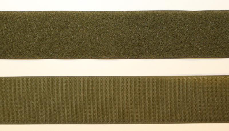 Kardborreband Militärgrön 25 mm