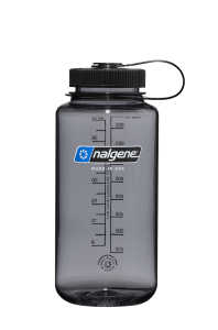 Nalgene Wide Mouth Bottle Sustain 1 L Grå & Svart