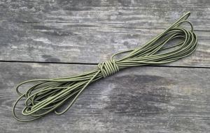 Rundresår Militärgrön 4 mm 10 Meter