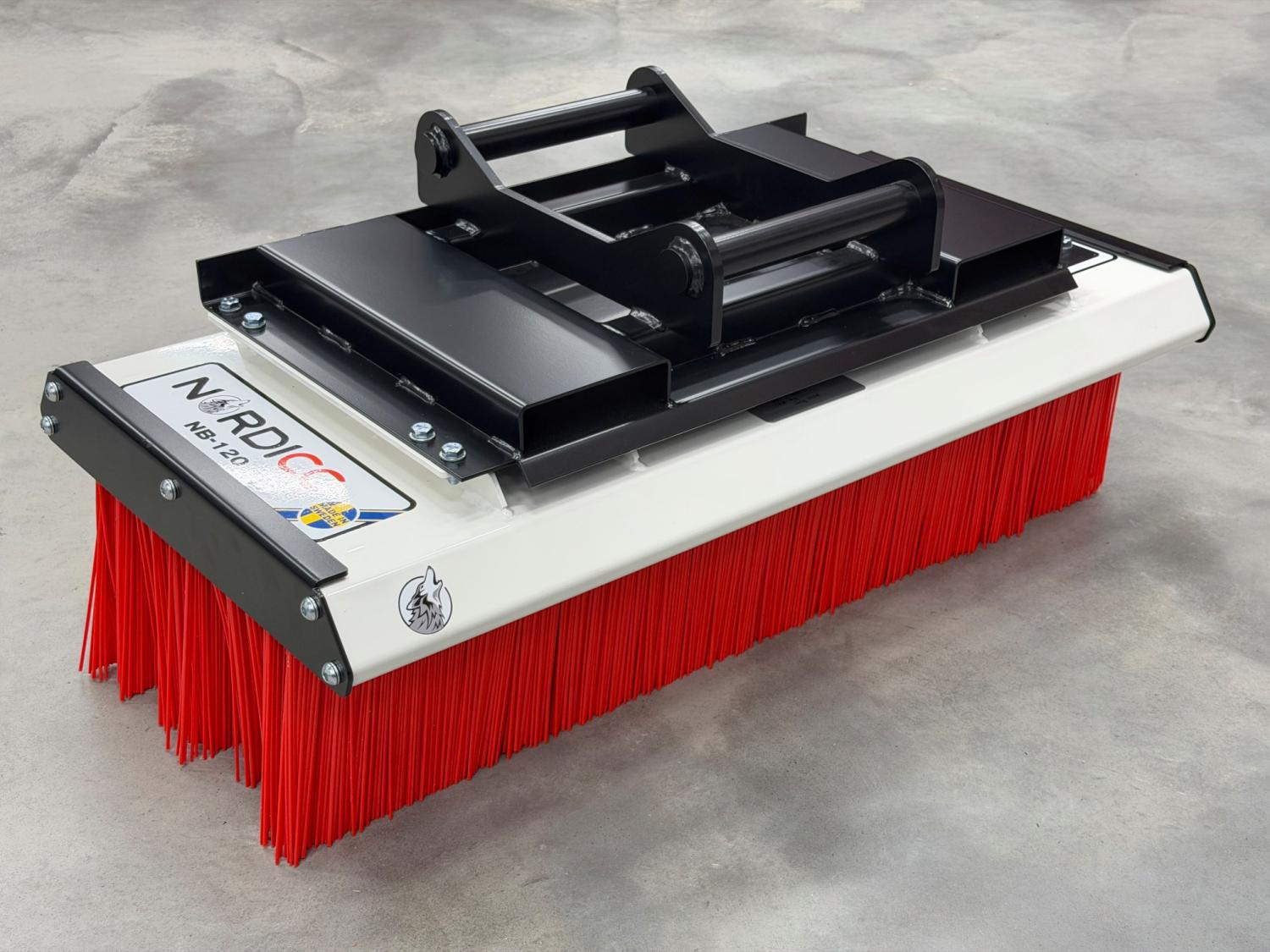 Sweepex S45 sopborste grävmaskin 120cm Gaffelfäste