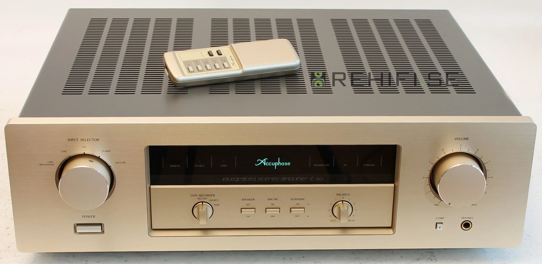 Accuphase E-210 begagnad förstärkare från Rehifi