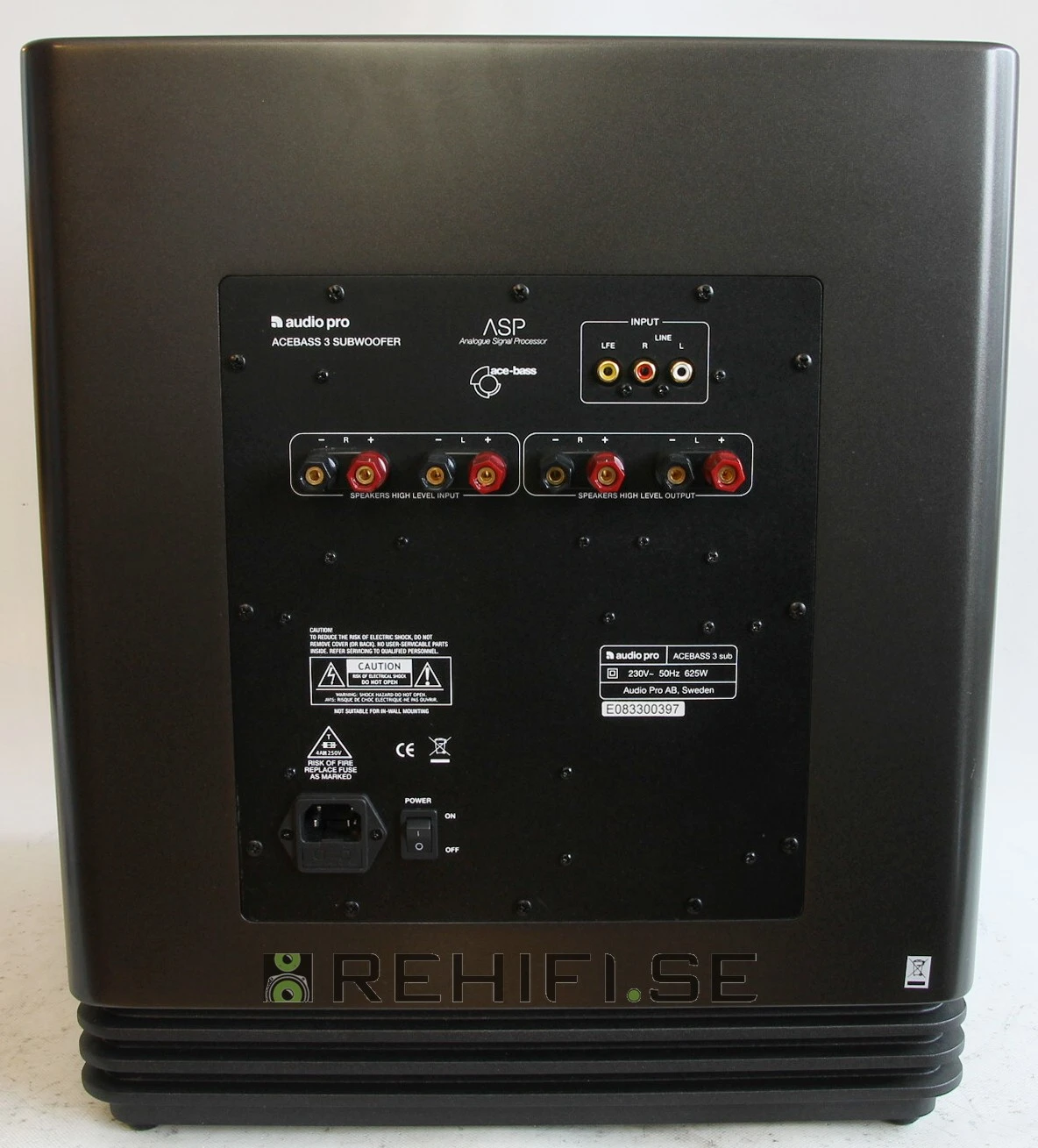 Audio Pro Ace Bass 3 begagnad subwoofer från Rehifi