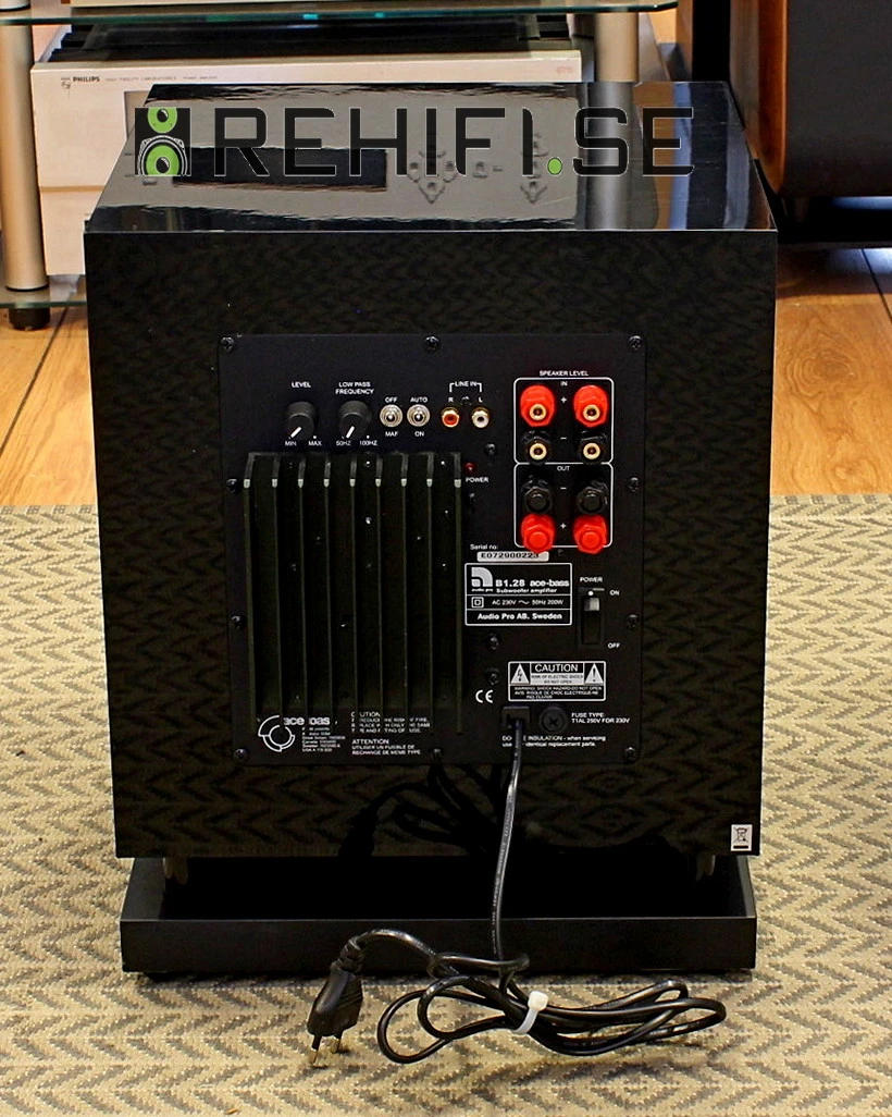 Audio Pro B1.28 begagnad subwoofer från Rehifi