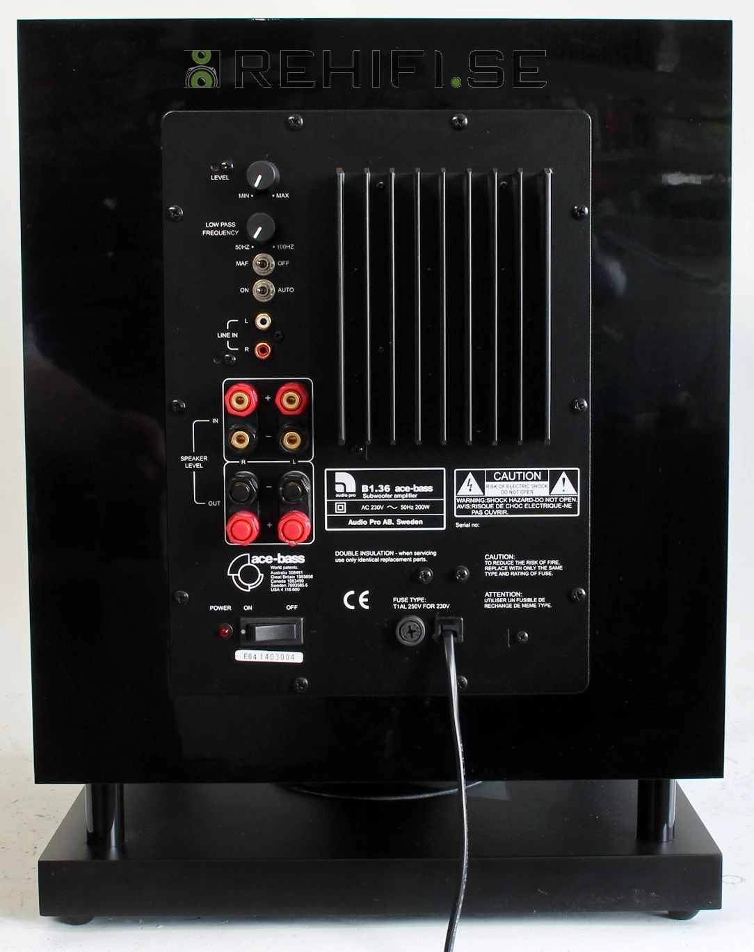 Audio Pro B1.36 begagnad subwoofer från Rehifi