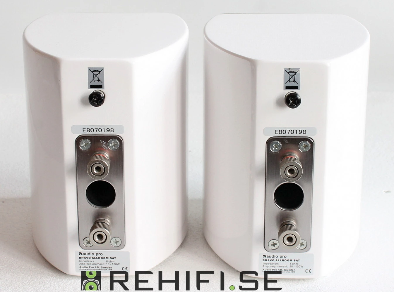Audio Pro Bravo Allroom SAT begagnade högtalare från Rehifi