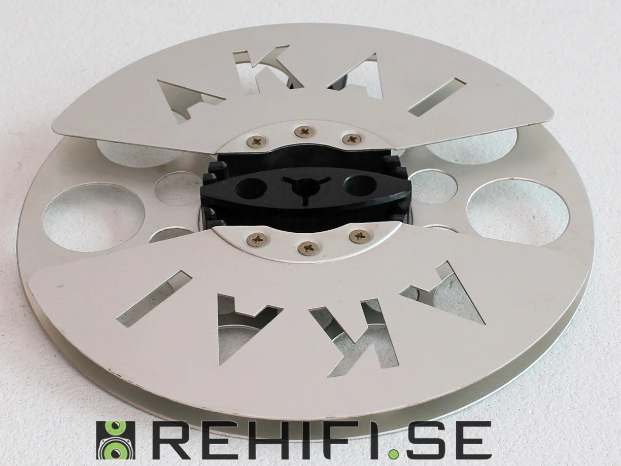 Akai 7 tums Metallspole