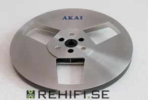 Akai 7 tums Metallspole