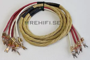 Audio Metallury reference gold högtalarkabel