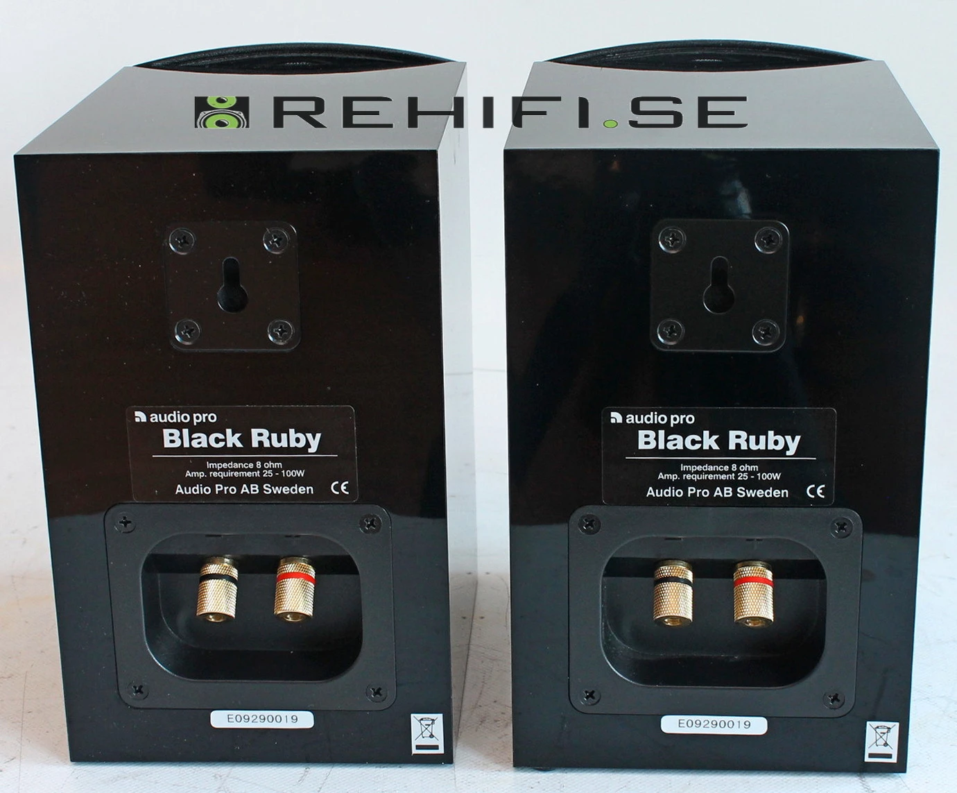 Ruby Audio Controller Audio Pro Black Ruby begagnade stativhögtalare från Rehifi