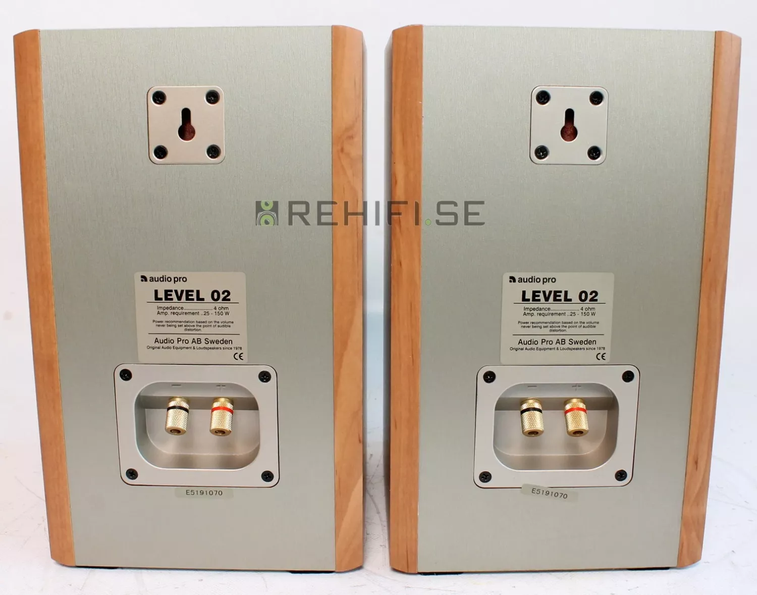 Pro02 Audio Audio Pro Level 02 begagnade stativhögtalare från Rehifi