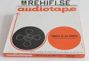 Audiotape Formula 10