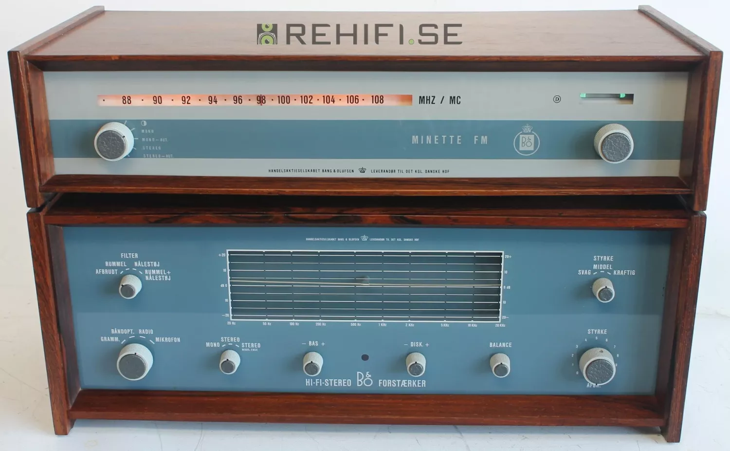 Bang Olufsen Typ 608 + Minnette 609K