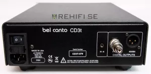 Bel Canto e.One CD3t