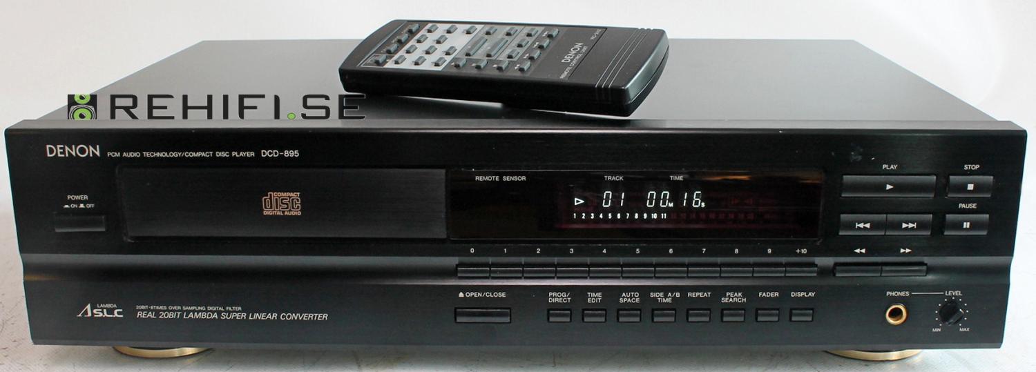 Denon DCD-895 begagnad CD spelare från Rehifi