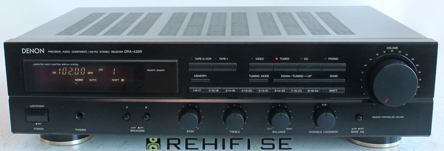 Denon DRA-435R begagnad receiver från Rehifi
