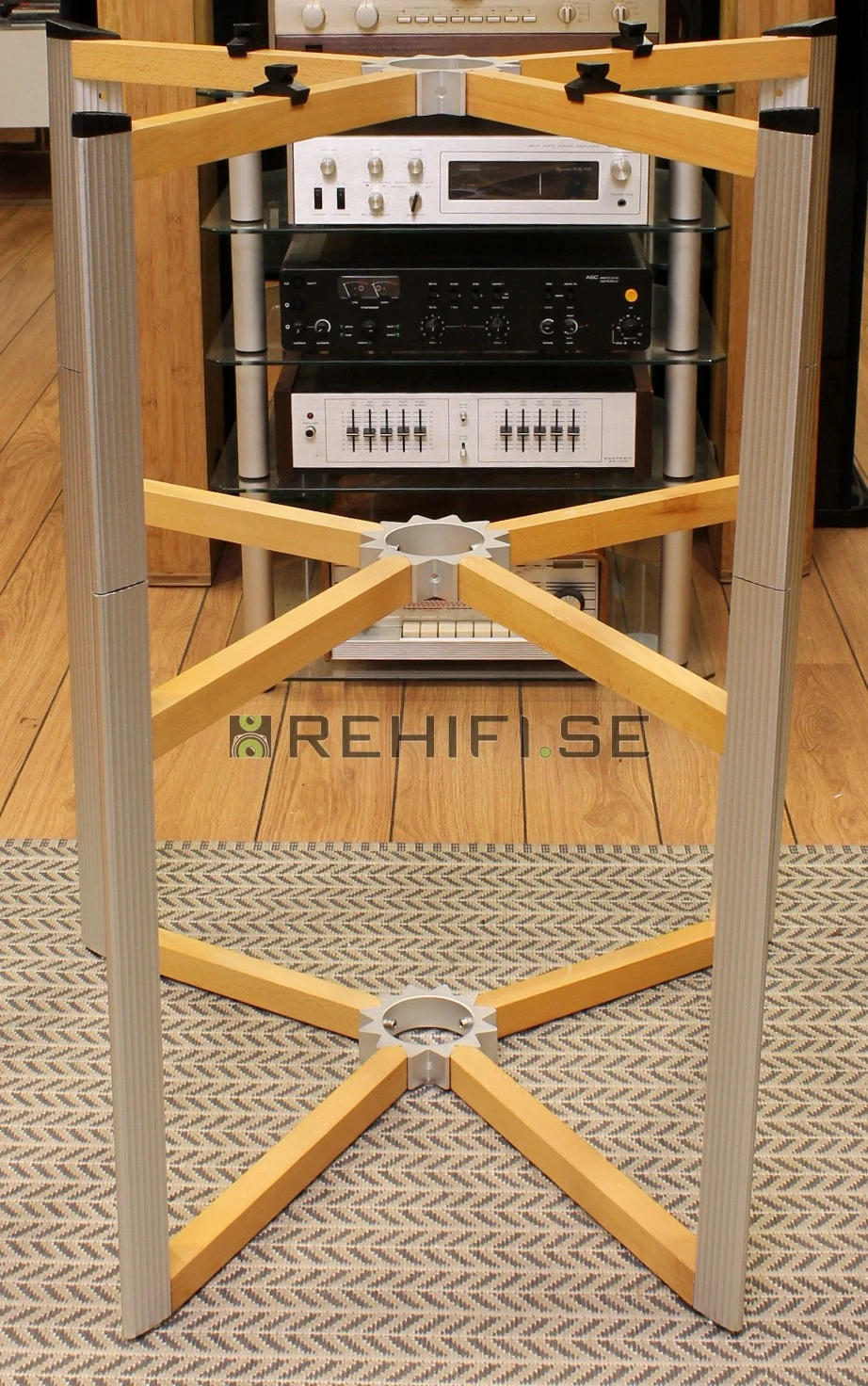 Epta Rack E&T Spiderrack begagnat HiFI-rack från Rehifi