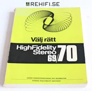 Stereo Hifi Handboken 69/70