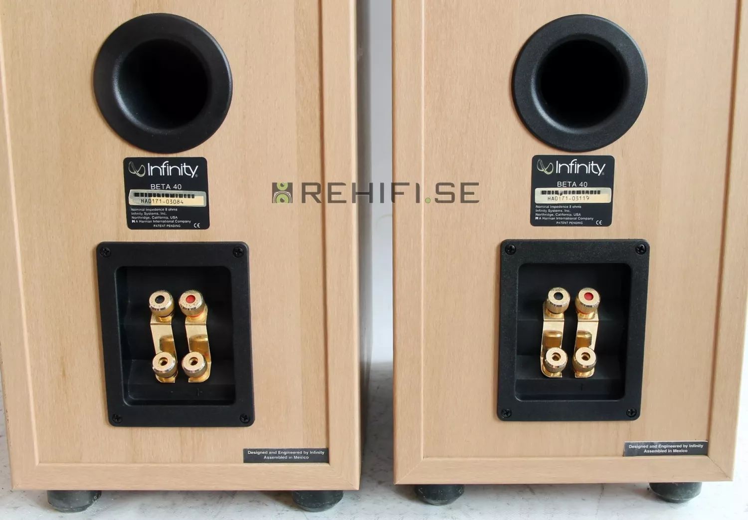 Infinity Beta Kit Infinity Beta 40 begagnade golvhögtalare från Rehifi