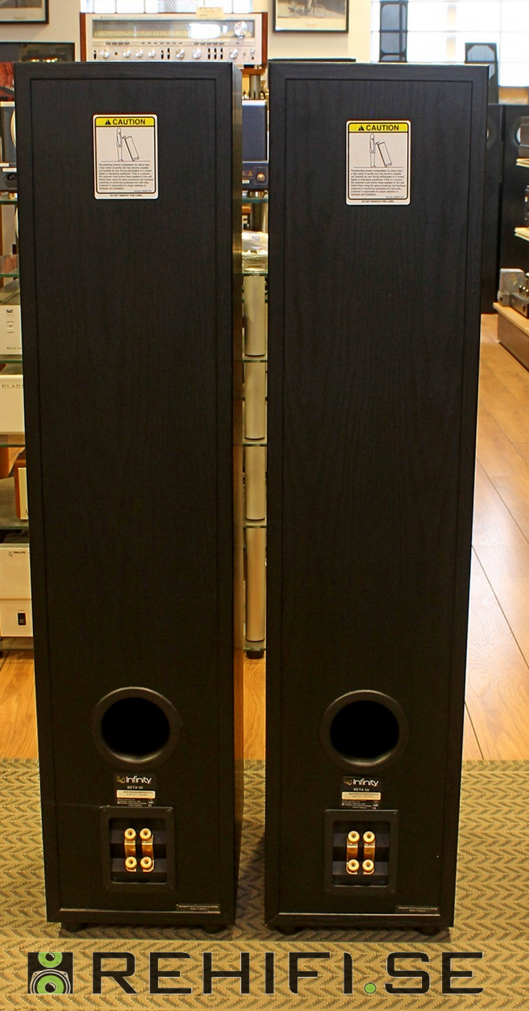 Infinity Beta Kit Infinity Beta 50 begagnade golvhögtalare från Rehifi