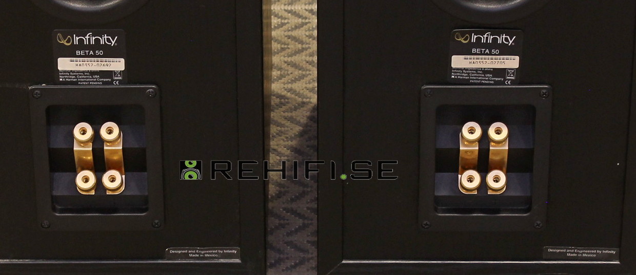 Infinity Beta Kit Infinity Beta 50 begagnade golvhögtalare från Rehifi