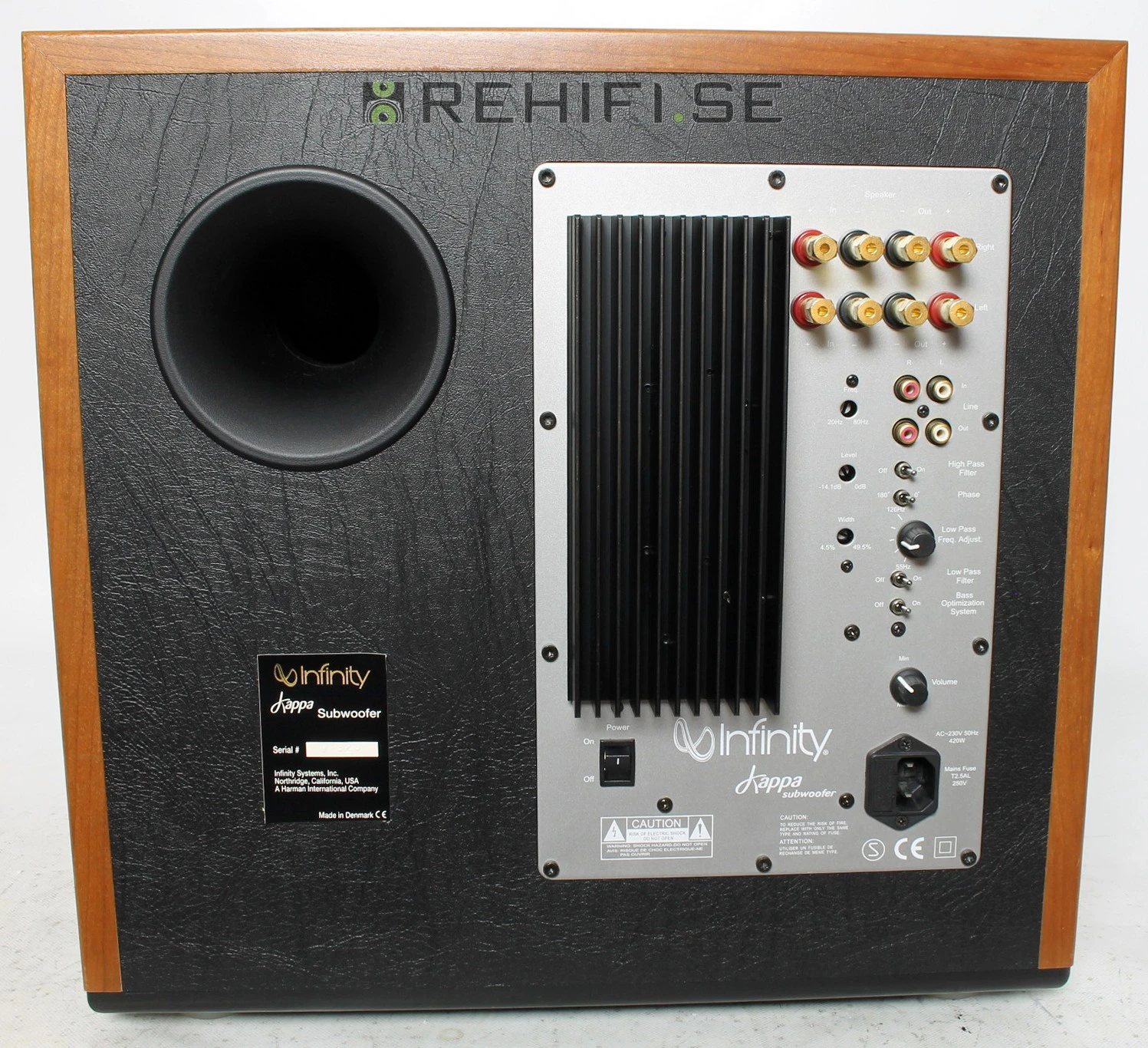 Infinity Sub R10 Infinity Kappa Sub begagnad subwoofer från Rehifi